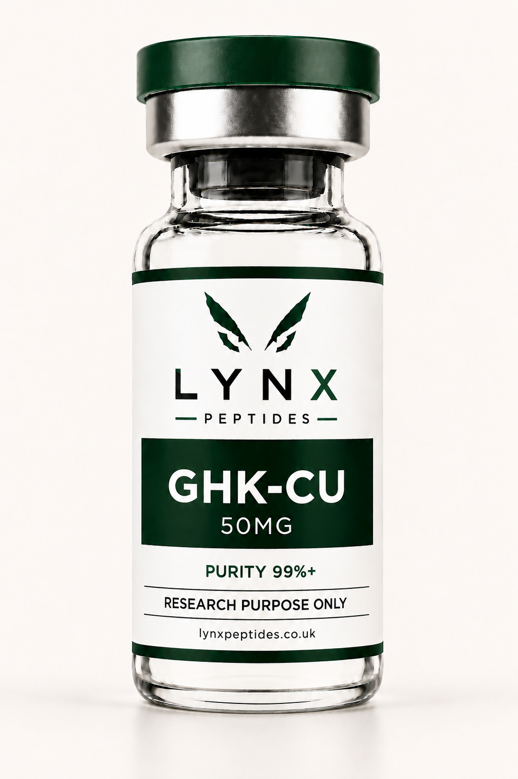Lynx Peptides GHK-CU 50 mg research vial
