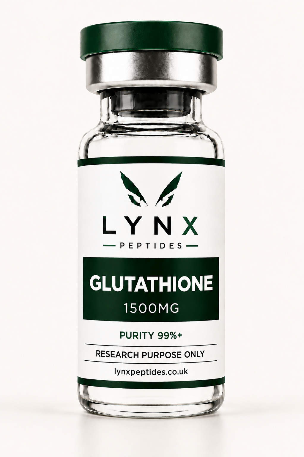 Lynx Peptides Glutathione 1500 mg research vial